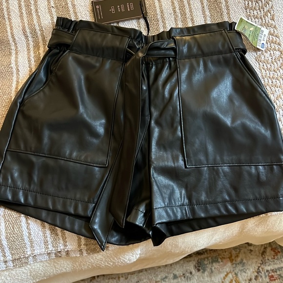 Leather Shorts - Picture 1 of 6